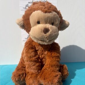 AUTHENTIC Jellycat Medium Fuddlewuddle Monkey- NWT Retired- FAST SHIP